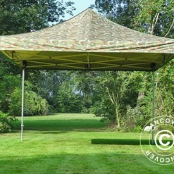 Tente Pliante FleXtents Xtreme 50 4x4m Camouflage, Avec 4 Cotés -Promos Jardin Natif Magasin ft04739 016