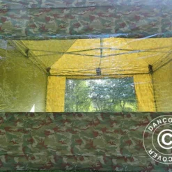 Tente Pliante FleXtents Xtreme 50 4x4m Camouflage, Avec 4 Cotés -Promos Jardin Natif Magasin ft04739 062