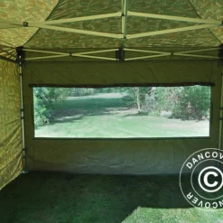Tente Pliante FleXtents Xtreme 50 4x4m Camouflage, Avec 4 Cotés -Promos Jardin Natif Magasin ft04739 063