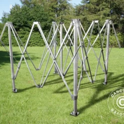 Tente Pliante FleXtents Pagoda Xtreme 50 3x3m / (4x4m) Blanc, Avec 4 Cotés -Promos Jardin Natif Magasin ft04743 04