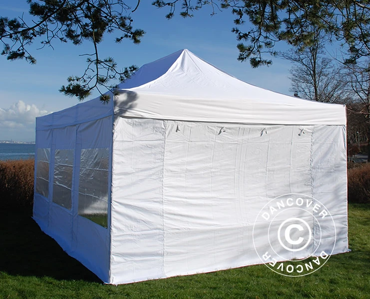 Tente Pliante FleXtents Xtreme 50 4x6m Blanc, Avec 8 Cotés 3 Tente Pliante FleXtents Xtreme 50 4x6m Blanc, Avec 8 Cotés – Image 3
