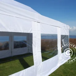 Tente Pliante FleXtents Xtreme 50 4x6m Blanc, Avec 8 Cotés 13 Tente Pliante FleXtents Xtreme 50 4x6m Blanc, Avec 8 Cotés -Promos Jardin Natif Magasin ft04761 05