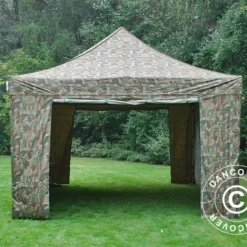Tente Pliante FleXtents Xtreme 50 4x6m Camouflage, Avec 8 Cotés -Promos Jardin Natif Magasin ft04769 016