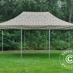 Tente Pliante FleXtents Xtreme 50 4x6m Camouflage, Avec 8 Cotés -Promos Jardin Natif Magasin ft04769 022