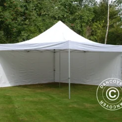 Tente Pliante FleXtents Xtreme 50 5x5m Blanc, Avec 4 Cotés -Promos Jardin Natif Magasin ft04771 014