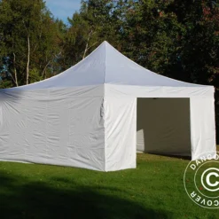 Tente Pliante FleXtents Xtreme 50 5x5m Blanc, Avec 4 Cotés -Promos Jardin Natif Magasin ft04771 03