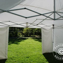 Tente Pliante FleXtents Xtreme 50 5x5m Blanc, Avec 4 Cotés -Promos Jardin Natif Magasin ft04771 081