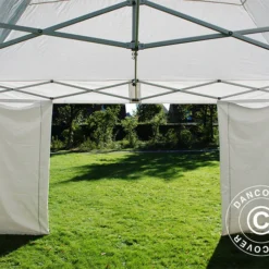 Tente Pliante FleXtents Xtreme 50 5x5m Blanc, Avec 4 Cotés -Promos Jardin Natif Magasin ft04771 083