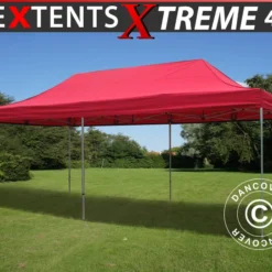Tente Pliante FleXtents Xtreme 50 4x8m Rouge