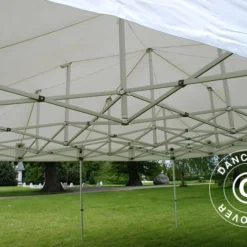 Tente Pliante FleXtents Xtreme 50 6x6m Blanc -Promos Jardin Natif Magasin ft04790 02