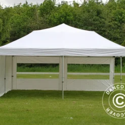 Tente Pliante FleXtents Xtreme 50 6x6m Blanc, Avec 8 Cotés -Promos Jardin Natif Magasin ft04791 171
