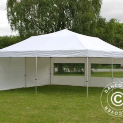 Tente Pliante FleXtents Xtreme 50 6x6m Blanc, Avec 8 Cotés -Promos Jardin Natif Magasin ft04791 18