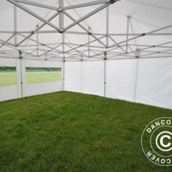 Tente Pliante FleXtents Xtreme 50 6x6m Blanc, Avec 8 Cotés -Promos Jardin Natif Magasin ft04791 191