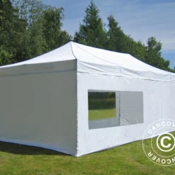Tente Pliante FleXtents Xtreme 60 4x8m Blanc, Avec 6 Cotés -Promos Jardin Natif Magasin ft04824 2