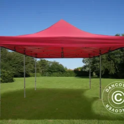 Tente Pliante FleXtents Xtreme 60 4x8m Rouge -Promos Jardin Natif Magasin ft04835 02