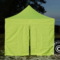 Tente Pliante FleXtents PRO 3x3m Néon Jaune/vert, Avec 4 Cotés 17 Tente Pliante FleXtents PRO 3x3m Néon Jaune/vert, Avec 4 Cotés -Promos Jardin Natif Magasin ft04842 02