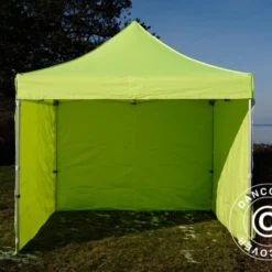 Tente Pliante FleXtents PRO 3x3m Néon Jaune/vert, Avec 4 Cotés 20 Tente Pliante FleXtents PRO 3x3m Néon Jaune/vert, Avec 4 Cotés -Promos Jardin Natif Magasin ft04842 05