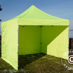 Tente Pliante FleXtents PRO 3x3m Néon Jaune/vert, Avec 4 Cotés 23 Tente Pliante FleXtents PRO 3x3m Néon Jaune/vert, Avec 4 Cotés -Promos Jardin Natif Magasin ft04842 057