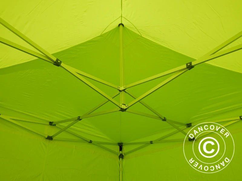 Tente Pliante FleXtents PRO 3x3m Néon Jaune/vert, Avec 4 Cotés 12 Tente Pliante FleXtents PRO 3x3m Néon Jaune/vert, Avec 4 Cotés – Image 12
