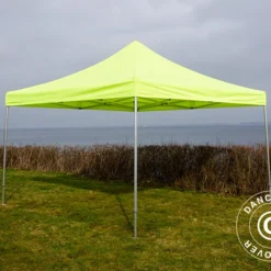 Tente Pliante FleXtents PRO 4x4m Néon Jaune/vert -Promos Jardin Natif Magasin ft04851 03