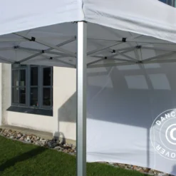Tente Pliante FleXtents PRO 2,5x2,5m Blanc, Avec 4 Cotés -Promos Jardin Natif Magasin ft04863 1