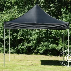 Tente Pliante FleXtents PRO 2,5x2,5m Noir -Promos Jardin Natif Magasin ft04864 023