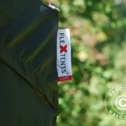 Tente Pliante FleXtents PRO 2,5x2,5m Noir, Avec 4 Cotés -Promos Jardin Natif Magasin ft04865 094