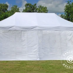 Tente Pliante FleXtents PRO 2,5x5m Blanc, Avec 6 Cotés -Promos Jardin Natif Magasin ft04873 1