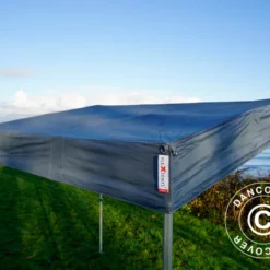 Tente Pliante FleXtents PRO Trapezo 2x3m Gris, Avec 4 Cotés -Promos Jardin Natif Magasin ft049114 026