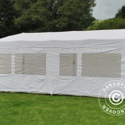 Tente Pliante FleXtents PRO Trapezo 3x6m Blanc, Avec 4 Cotés -Promos Jardin Natif Magasin ft049311 02