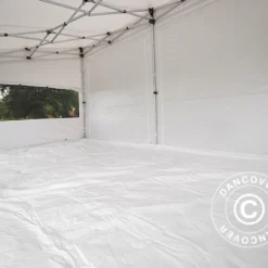 Tente Pliante FleXtents PRO Trapezo 3x6m Blanc, Avec 4 Cotés -Promos Jardin Natif Magasin ft049311 064