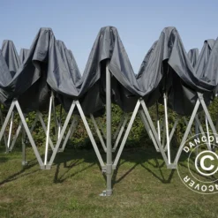 Tente Pliante FleXtents PRO Trapezo 3x6m Gris, Avec 4 Cotés 22 Tente Pliante FleXtents PRO Trapezo 3x6m Gris, Avec 4 Cotés -Promos Jardin Natif Magasin ft049314 02