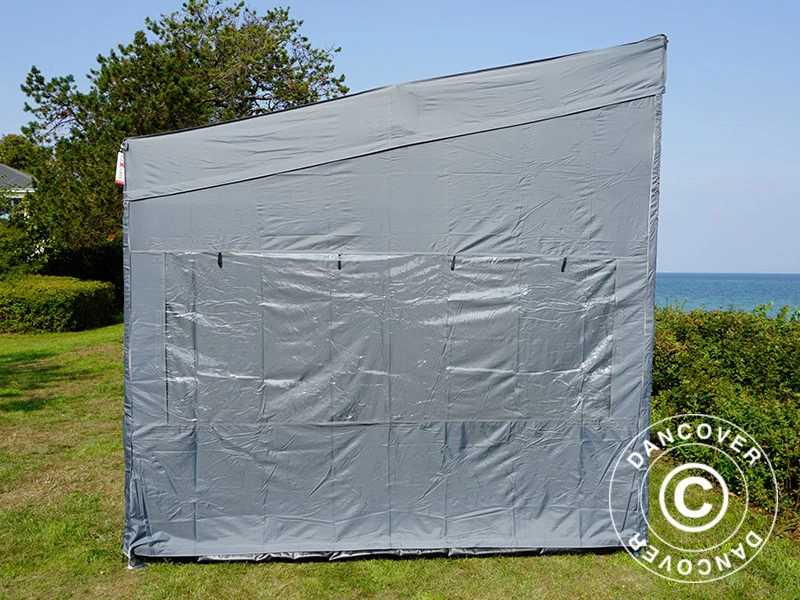 Tente Pliante FleXtents PRO Trapezo 3x6m Gris, Avec 4 Cotés 5 Tente Pliante FleXtents PRO Trapezo 3x6m Gris, Avec 4 Cotés – Image 5