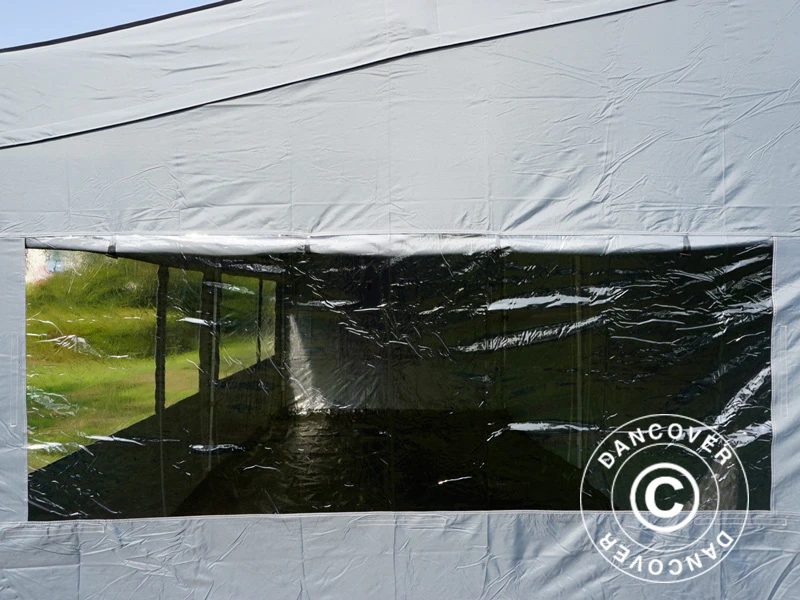 Tente Pliante FleXtents PRO Trapezo 3x6m Gris, Avec 4 Cotés 7 Tente Pliante FleXtents PRO Trapezo 3x6m Gris, Avec 4 Cotés – Image 7