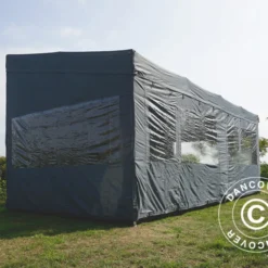 Tente Pliante FleXtents PRO Trapezo 3x6m Gris, Avec 4 Cotés 27 Tente Pliante FleXtents PRO Trapezo 3x6m Gris, Avec 4 Cotés -Promos Jardin Natif Magasin ft049314 07