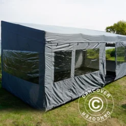 Tente Pliante FleXtents PRO Trapezo 3x6m Gris, Avec 4 Cotés 29 Tente Pliante FleXtents PRO Trapezo 3x6m Gris, Avec 4 Cotés -Promos Jardin Natif Magasin ft049314 09