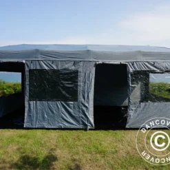 Tente Pliante FleXtents PRO Trapezo 3x6m Gris, Avec 4 Cotés 30 Tente Pliante FleXtents PRO Trapezo 3x6m Gris, Avec 4 Cotés -Promos Jardin Natif Magasin ft049314 10