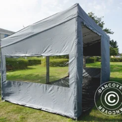 Tente Pliante FleXtents PRO Trapezo 3x6m Gris, Avec 4 Cotés 37 Tente Pliante FleXtents PRO Trapezo 3x6m Gris, Avec 4 Cotés -Promos Jardin Natif Magasin ft049314 17