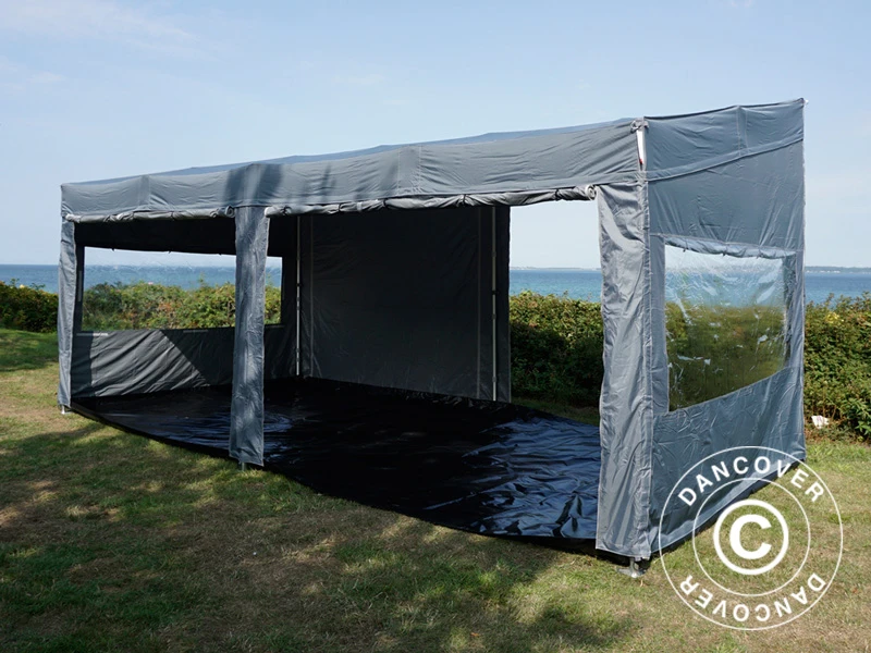Tente Pliante FleXtents PRO Trapezo 3x6m Gris, Avec 4 Cotés 19 Tente Pliante FleXtents PRO Trapezo 3x6m Gris, Avec 4 Cotés – Image 19