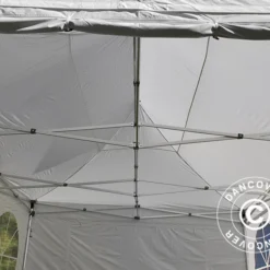 Tente Pliante FleXtents PRO Vintage Style 4x6m Blanc, Avec 8 Cotés -Promos Jardin Natif Magasin ft04935 056