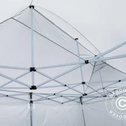 Tente Pliante FleXtents® PRO, Tente Médicale Et D’urgence, 3x6m, Blanc, 6 Parois Latérales Incluses -Promos Jardin Natif Magasin ft04995 053