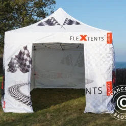 Tente Pliante FleXtents Xtreme 50 Racing 3x6m, Edition Limitée -Promos Jardin Natif Magasin ft04997 012