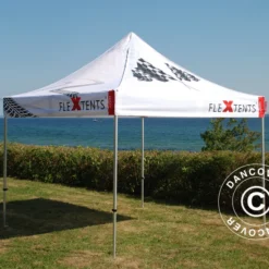 Tente Pliante FleXtents Xtreme 50 Racing 3x3m, Edition Limitée -Promos Jardin Natif Magasin ft04998 04