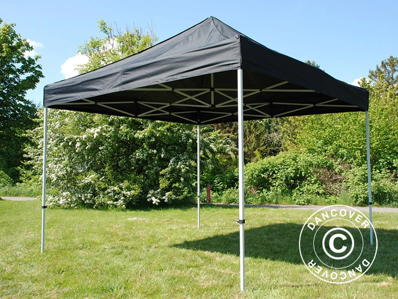 Tente Pliante FleXtents Basic V.2, 2x2m Noir 2 Tente Pliante FleXtents Basic V.2, 2x2m Noir – Image 2