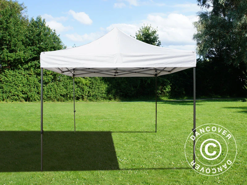 Tente Pliante FleXtents Basic V.3, 3x3m Blanc 2 Tente Pliante FleXtents Basic V.3, 3x3m Blanc – Image 2