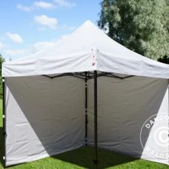 Tente Pliante FleXtents Basic V.3, 3x3m Blanc, Avec 4 Cotés 27 Tente Pliante FleXtents Basic V.3, 3x3m Blanc, Avec 4 Cotés -Promos Jardin Natif Magasin ft135482 008
