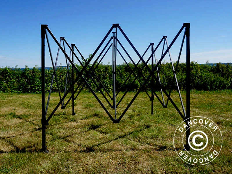 Tente Pliante FleXtents Basic V.3, 3x3m Blanc, Avec 4 Cotés 16 Tente Pliante FleXtents Basic V.3, 3x3m Blanc, Avec 4 Cotés – Image 16