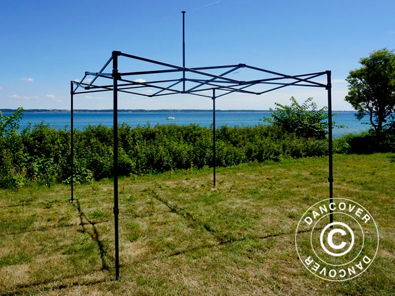 Tente Pliante FleXtents Basic V.3, 3x3m Blanc, Avec 4 Cotés 18 Tente Pliante FleXtents Basic V.3, 3x3m Blanc, Avec 4 Cotés – Image 18