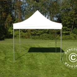 Tente Pliante FleXtents PRO Steel 3x3m Blanc, Avec 4 Cotés -Promos Jardin Natif Magasin ft135717 02