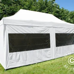Tente Pliante FleXtents PRO Steel 3x6m Blanc, Avec 6 Cotés 17 Tente Pliante FleXtents PRO Steel 3x6m Blanc, Avec 6 Cotés -Promos Jardin Natif Magasin ft135727 011